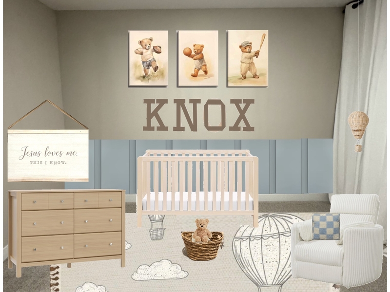 KNOX NURSERY south wall Mood Board by AlexaWhitehurst on Style Sourcebook
