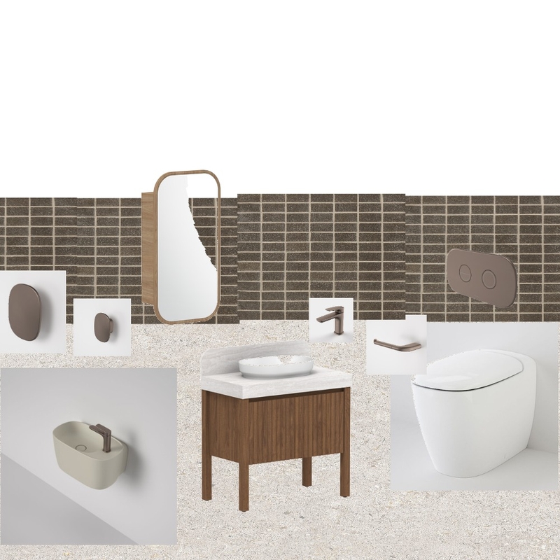 Powder Room Mood Board by Mod Maude on Style Sourcebook
