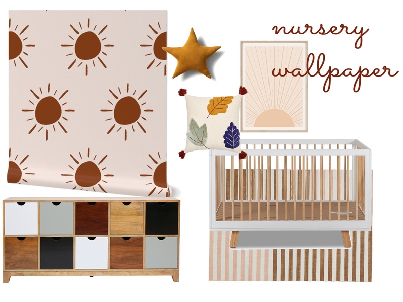 boho nursery Mood Board by anelas design studio on Style Sourcebook