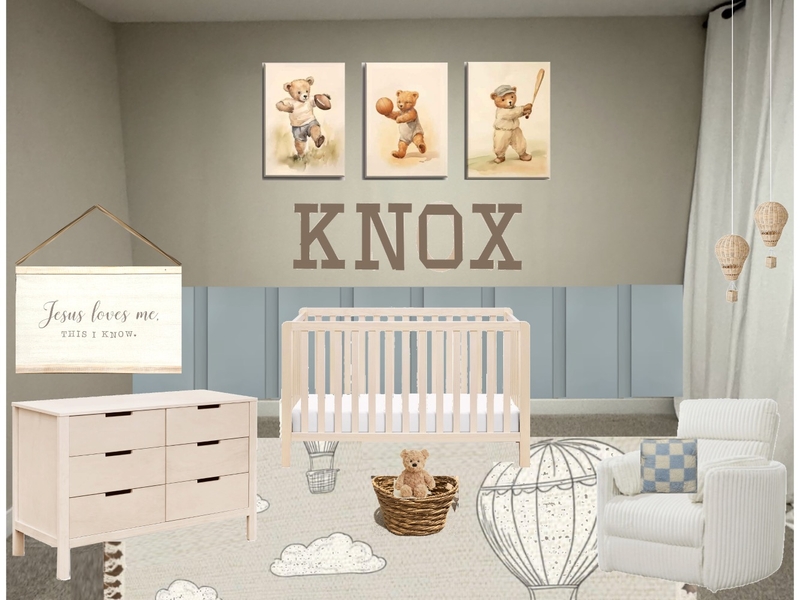 KNOX NURSERY south wall Mood Board by AlexaWhitehurst on Style Sourcebook