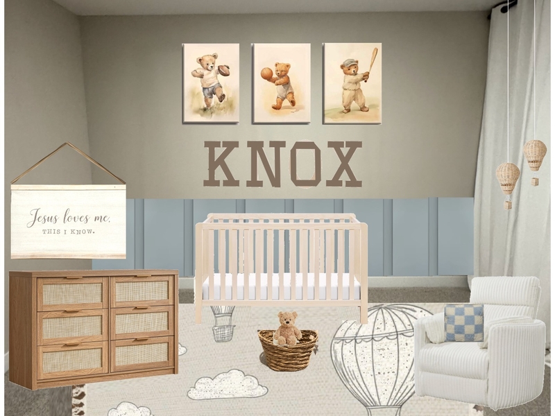 KNOX NURSERY south wall Mood Board by AlexaWhitehurst on Style Sourcebook