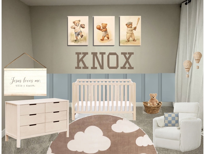 KNOX NURSERY south wall Mood Board by AlexaWhitehurst on Style Sourcebook