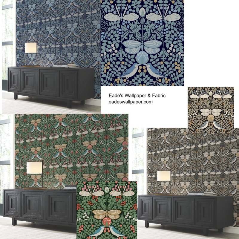 York Butterfly Garden Wallpaper Mood Board by Eade'sWallpaper&Fabric on Style Sourcebook