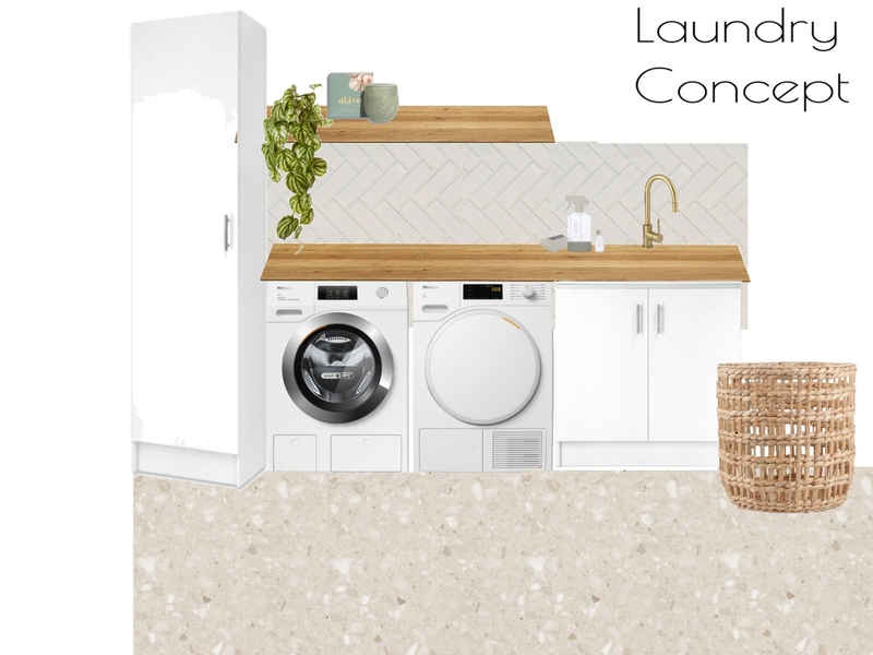 Laundry Concept Mood Board by Tahmeika Napier Designs on Style Sourcebook