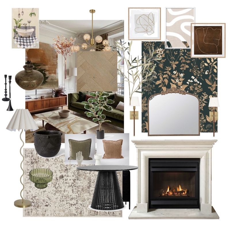 Modern Victorian Mood Board by LaraCav on Style Sourcebook