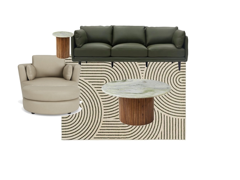 Green and Beige rumpus Mood Board by kathok on Style Sourcebook