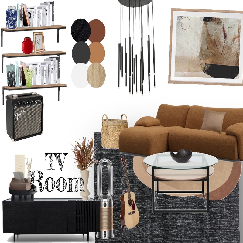 TV Room Mood Board by ChescaGabriel on Style Sourcebook