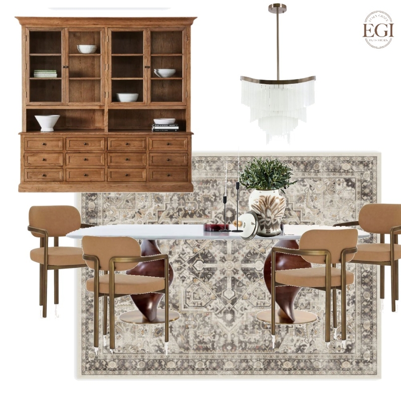 Neo Classical Dining Room Mood Board by Eliza Grace Interiors on Style Sourcebook