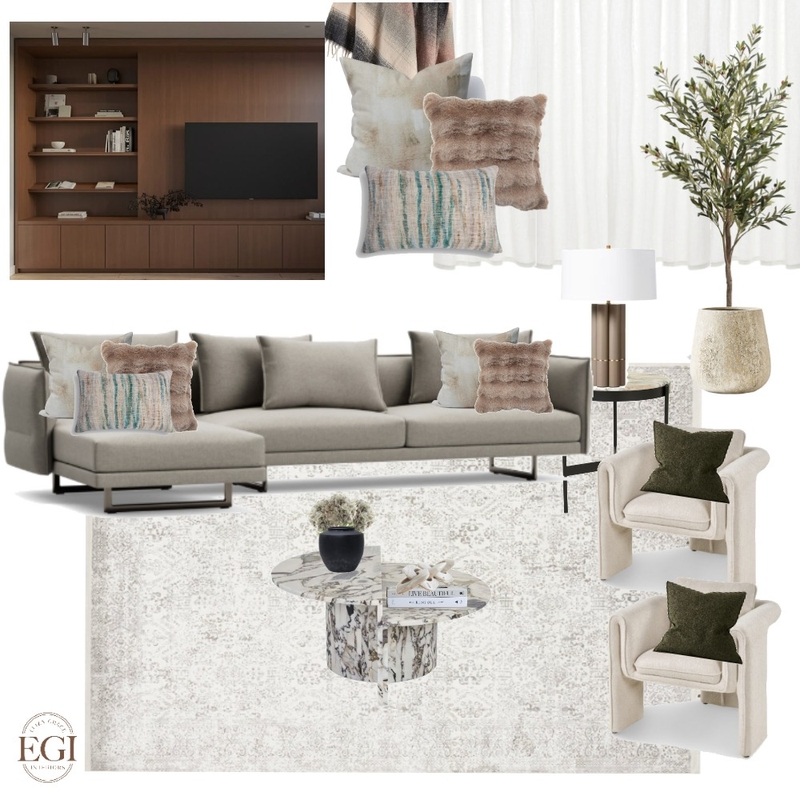 Neo Classical Living Room Mood Board by Eliza Grace Interiors on Style Sourcebook
