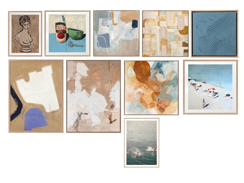 Coastal AirBnb Concept - Art direction Mood Board by Wholesome by Design on Style Sourcebook