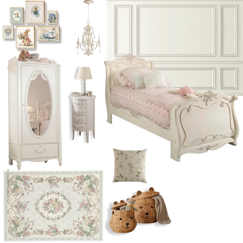 Tulip Bedroom Kids 01 Mood Board by sabrinasalvaa_ on Style Sourcebook