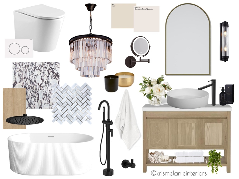 High End Bathroom Mood Board by kris_melanie on Style Sourcebook