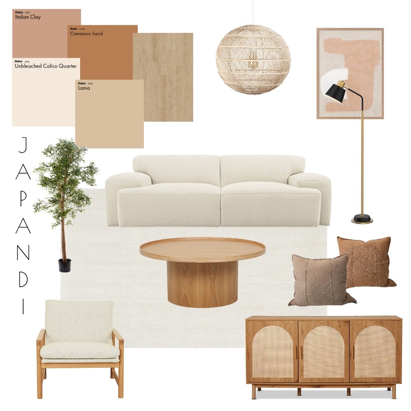 Japandi Mood Board by sevvalakc on Style Sourcebook