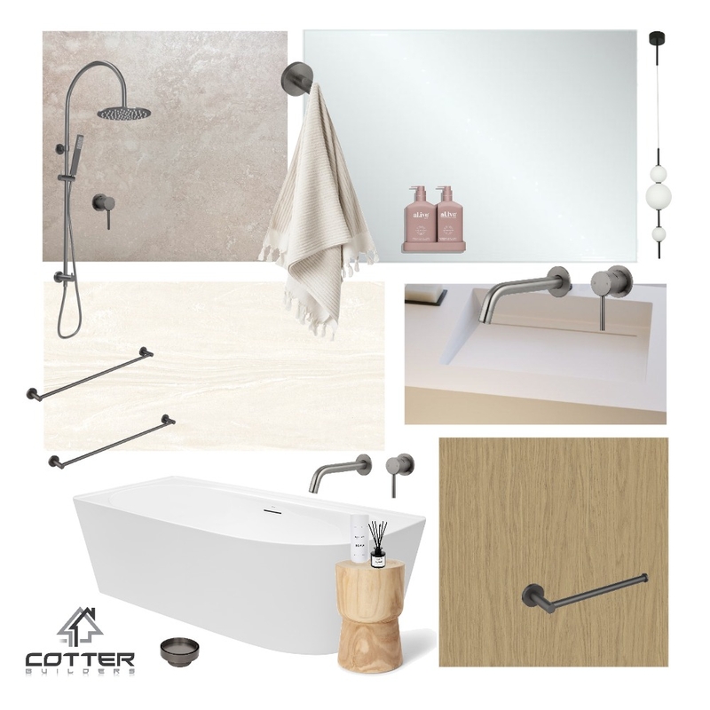 BonSol - Main Bathroom Mood Board by Cotter Builders on Style Sourcebook