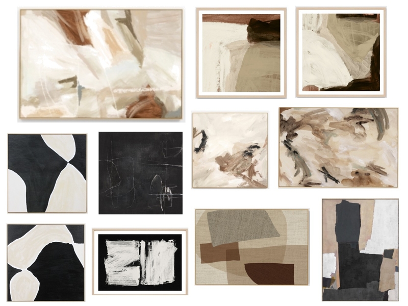 Abbey Warren art options Mood Board by tlaws on Style Sourcebook