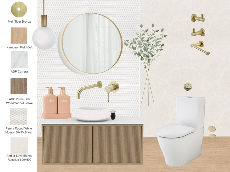 Powder Room Mood Board by casey.butterworth@gmail.com on Style Sourcebook