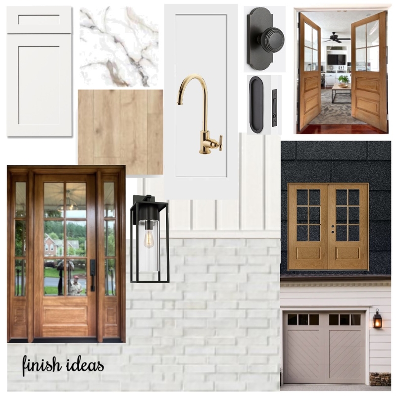 Finish Ideas Mood Board by jenleclair on Style Sourcebook