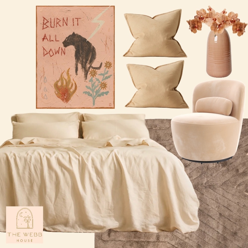 Bedroom Styling Mood Board by The Webb House on Style Sourcebook