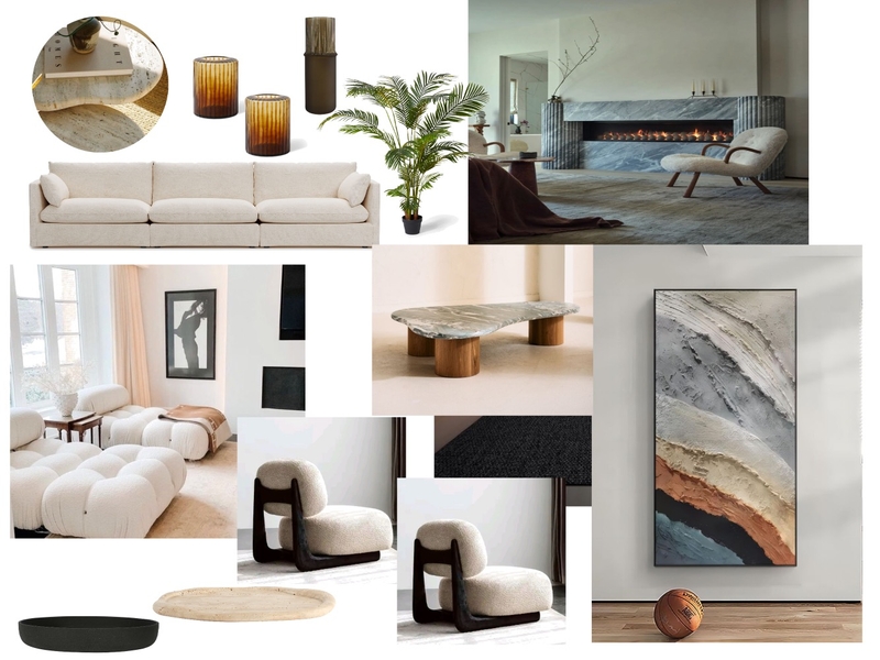 Living Room Mood Board by kloud interiors on Style Sourcebook