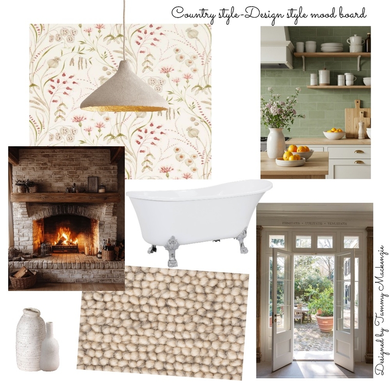 Country Mood Board by Metric Designs on Style Sourcebook