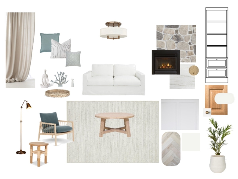A9 - Living 10 Interior Design Mood Board by JHN Interior Design
