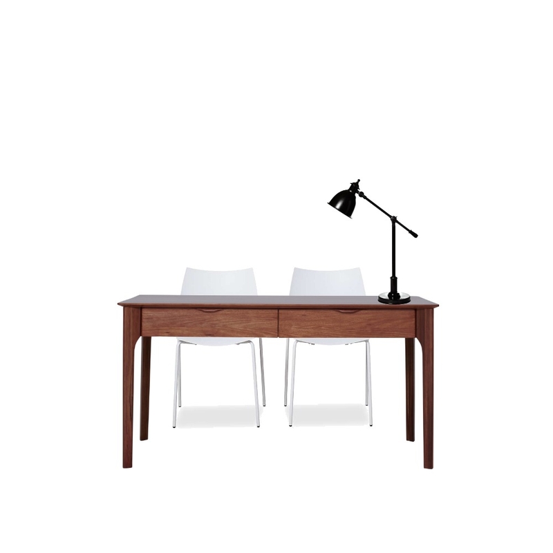 Desk with 2 white chairs and desk lamp Mood Board by Tricia Kramer on Style Sourcebook