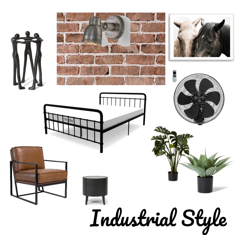 Industrial style Mood Board by sahar 91 on Style Sourcebook