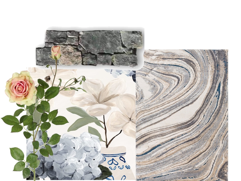 Blue and grey with pink and green Mood Board by DaniëlleVeggieVamp on Style Sourcebook