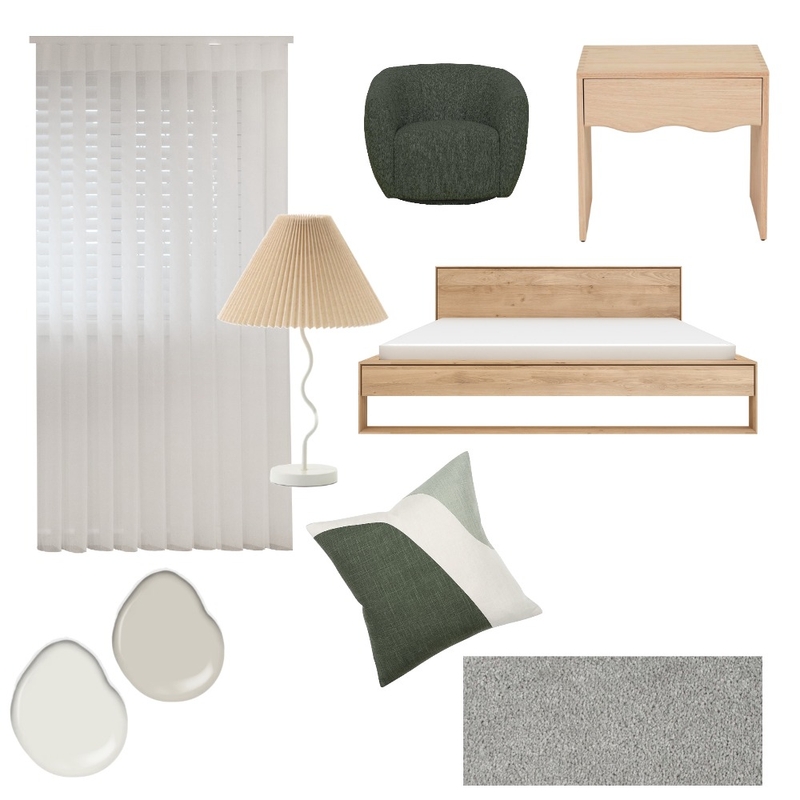 Bedroom Mood Board by hannahlsparkes@gmail.com on Style Sourcebook