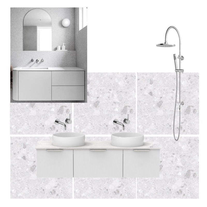 Raglan Bathroom Grey/Grey Mood Board by Sarah Bourke Interior Design on Style Sourcebook