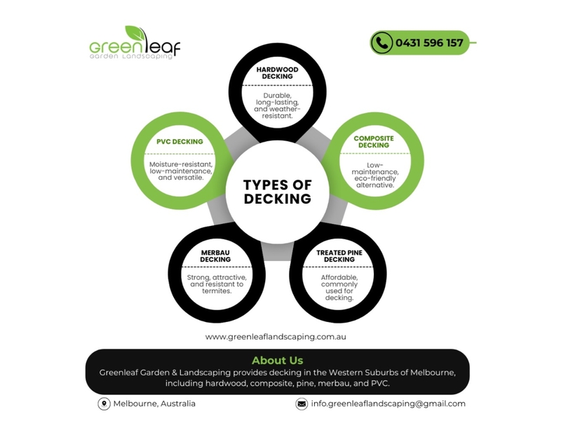 5 Types of Decking - Greenleaf Garden & Landscaping Mood Board by GreenleafGardenLandscaping on Style Sourcebook