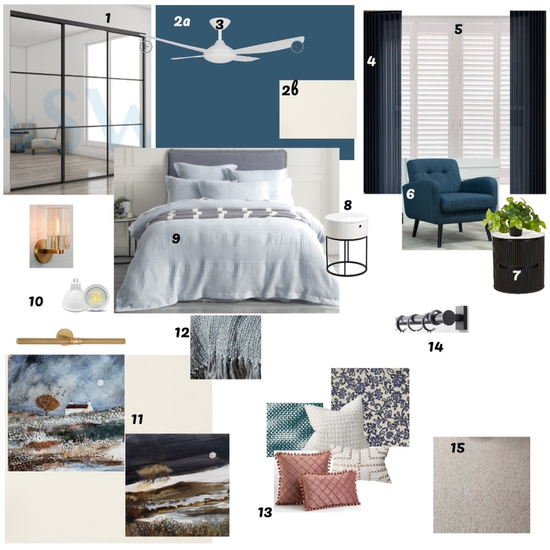 Guest Bedroom Mood Board by chantelle.mardi@gmail.com on Style Sourcebook