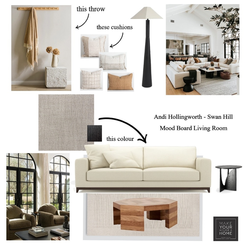Andi Hollingworth - Mood Board Living Room Mood Board by MarnieDickson on Style Sourcebook
