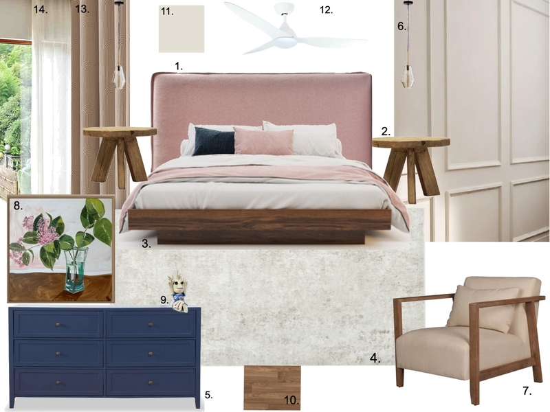 Master Bedroom Sample Board Mood Board by Chloe_Reynolds on Style Sourcebook