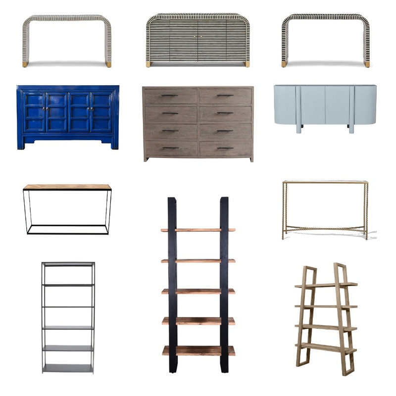 consoles, shelves Mood Board by Tricia Kramer on Style Sourcebook