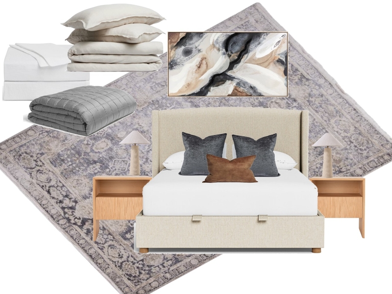 1002/35 tribune street master bedroom - finilised Mood Board by tlaws on Style Sourcebook