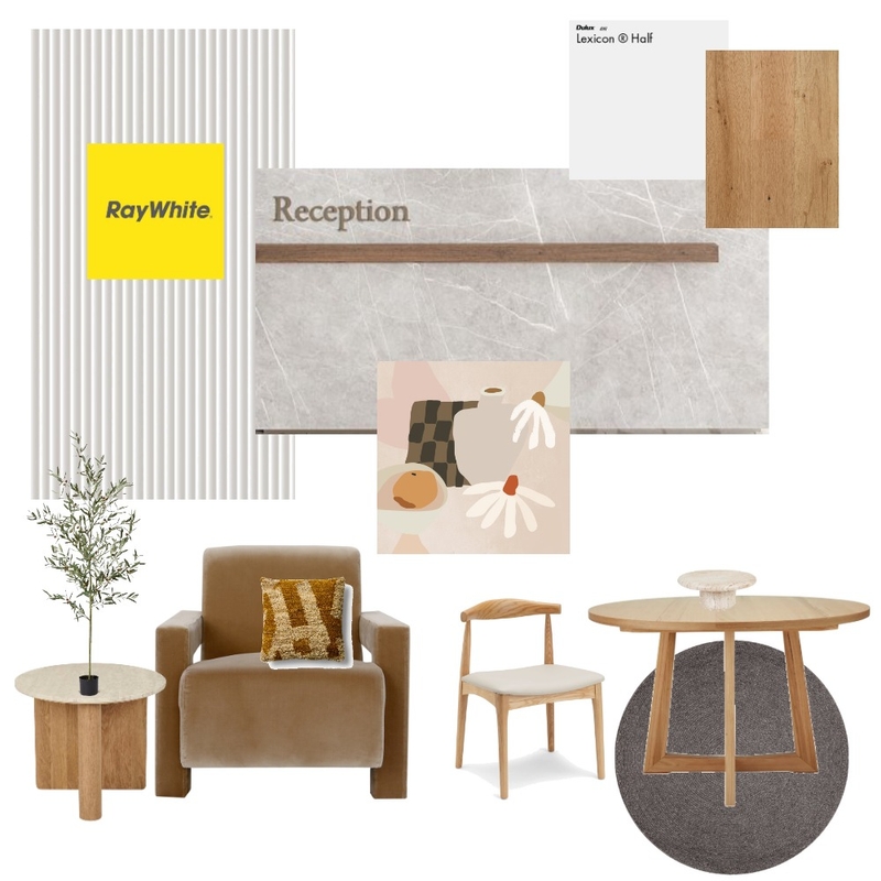 Ray White Office 2 Mood Board by shelley@homesbyjands.com.au on Style Sourcebook