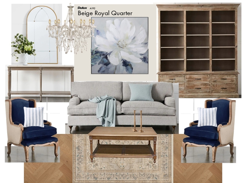 French Provincial Sample Board Mood Board by Sharon on Style Sourcebook