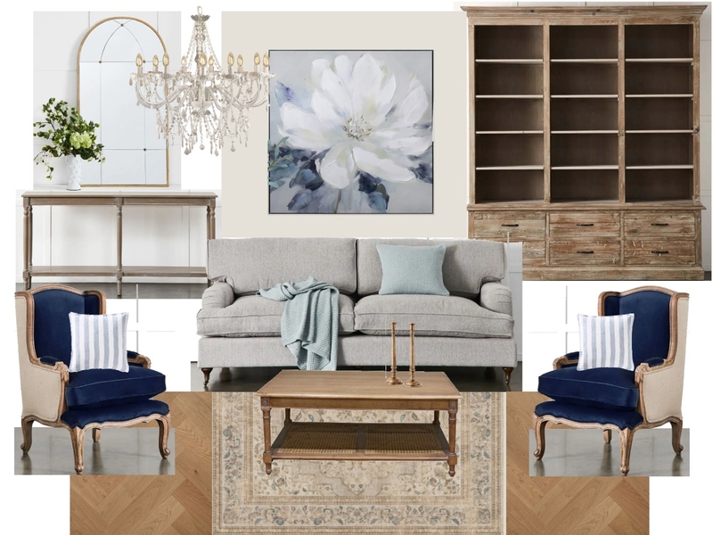 French Provincial Sample Board Mood Board by Sharon on Style Sourcebook