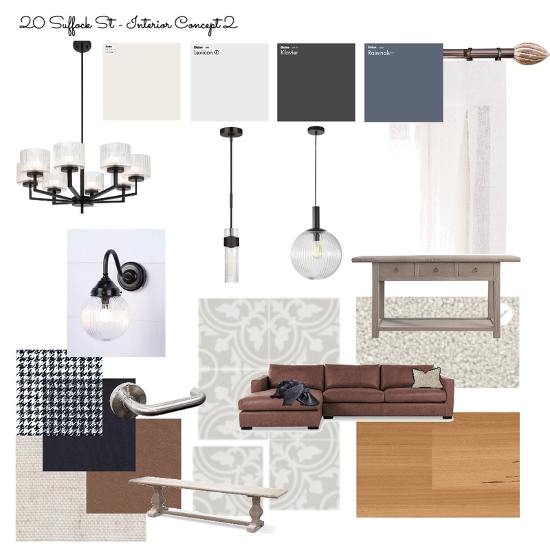 20 Suffock  - Interior Colour Concept 2 Mood Board by Spruce Property Co on Style Sourcebook