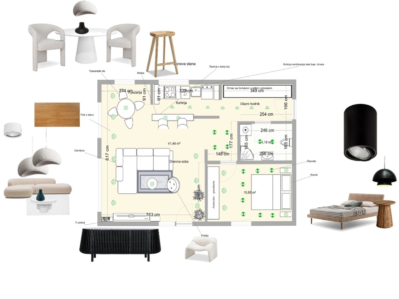 Dnevna soba 1 Mood Board by Vesna Vučetić on Style Sourcebook