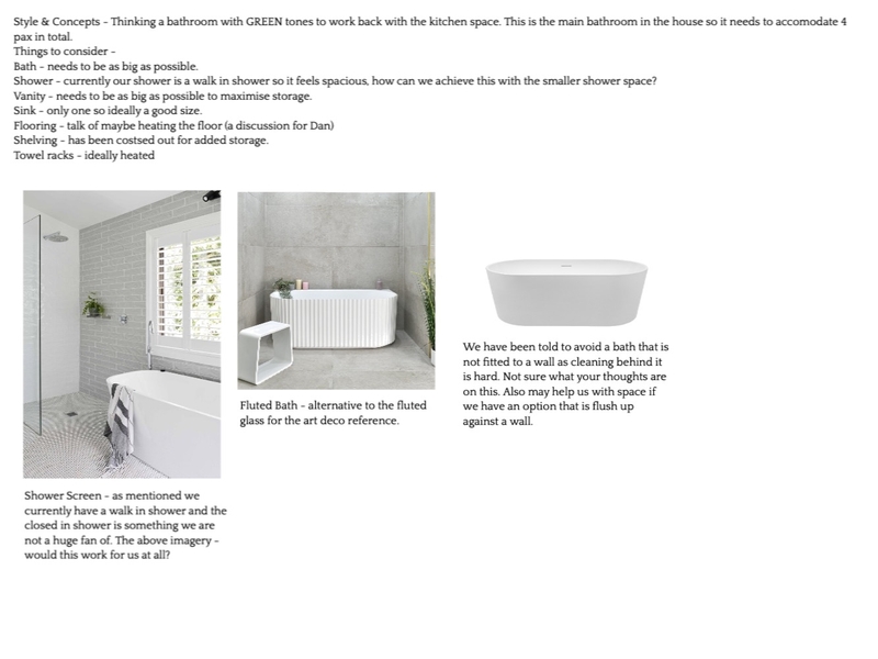 Bathroom - Final Concepts - Bath Focus Mood Board by Jo Roberts on Style Sourcebook