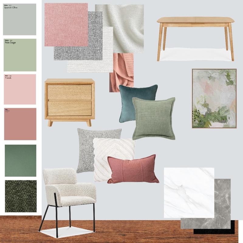 Sage Blush material Mood Board by Soriti on Style Sourcebook