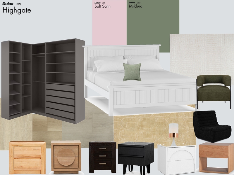 Bedroom Mood Board by Halls on Style Sourcebook