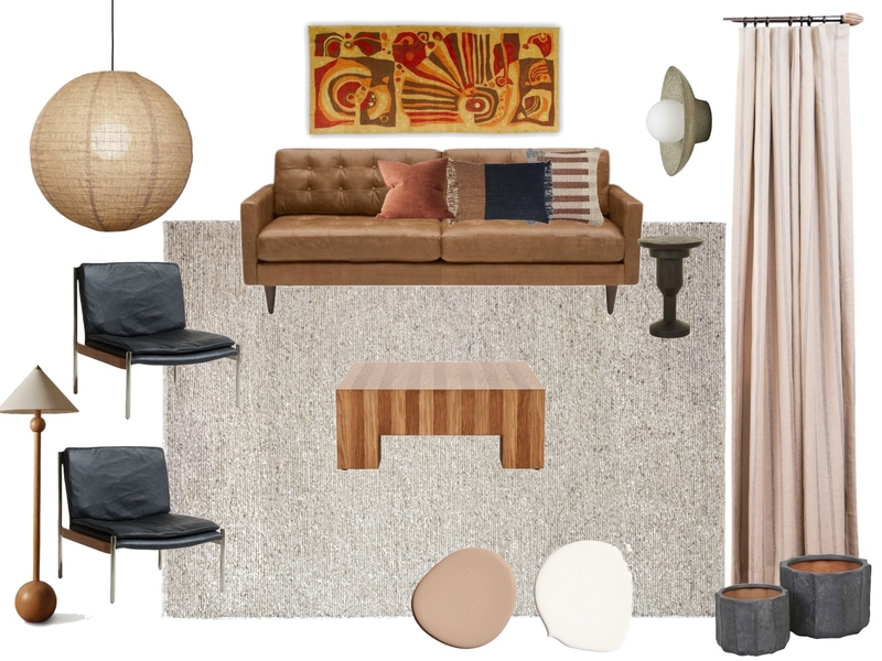 Luke Living B Mood Board by kin.field design on Style Sourcebook