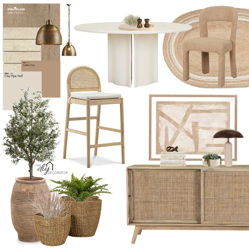 Modern dining room Mood Board by Thediydecorator on Style Sourcebook
