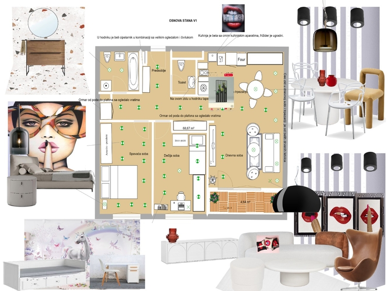 Stan V1 Mood Board by Vesna Vučetić on Style Sourcebook