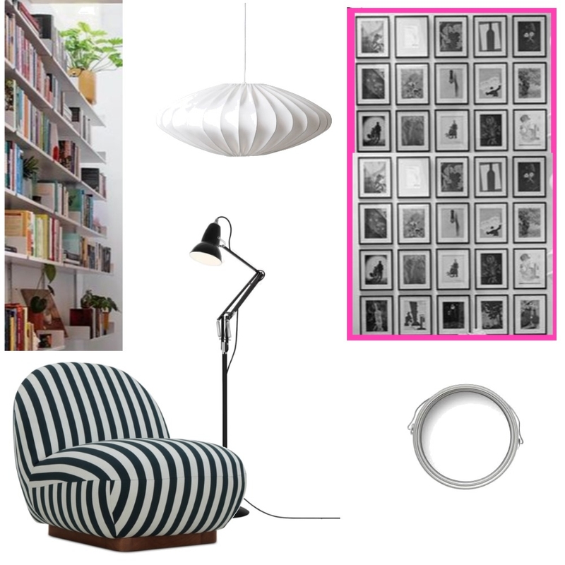 Sleek Library Mood Board by Steph Smith on Style Sourcebook