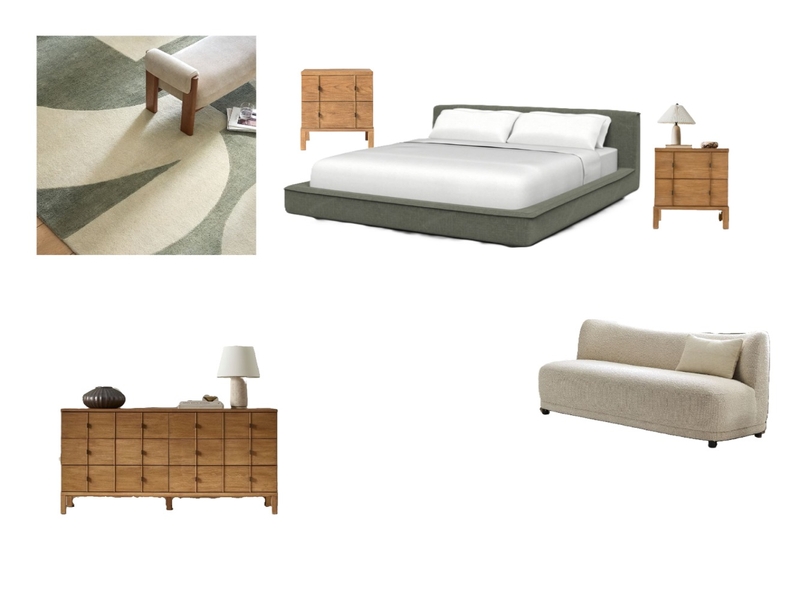 Upper Level Master Bedroom Option 3 Mood Board by Kylie W on Style Sourcebook