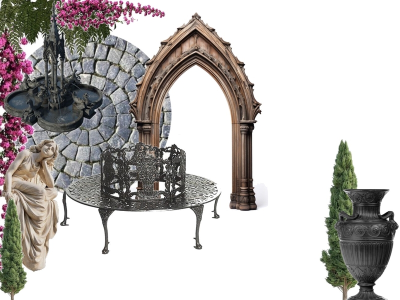gothic shelter Mood Board by sanabn on Style Sourcebook